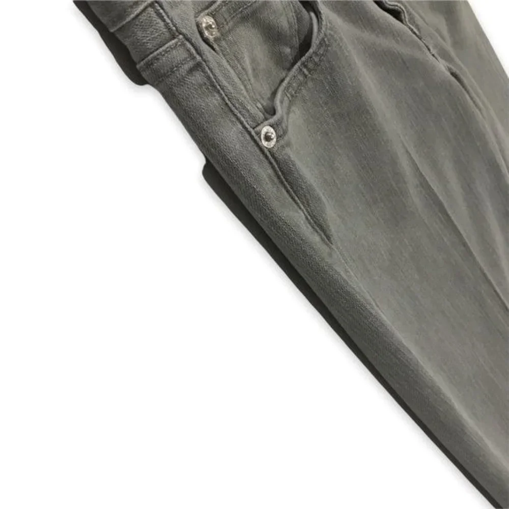 Ralph Lauren 867 Grey Straight Leg Jeans Size 28 Tall Girl